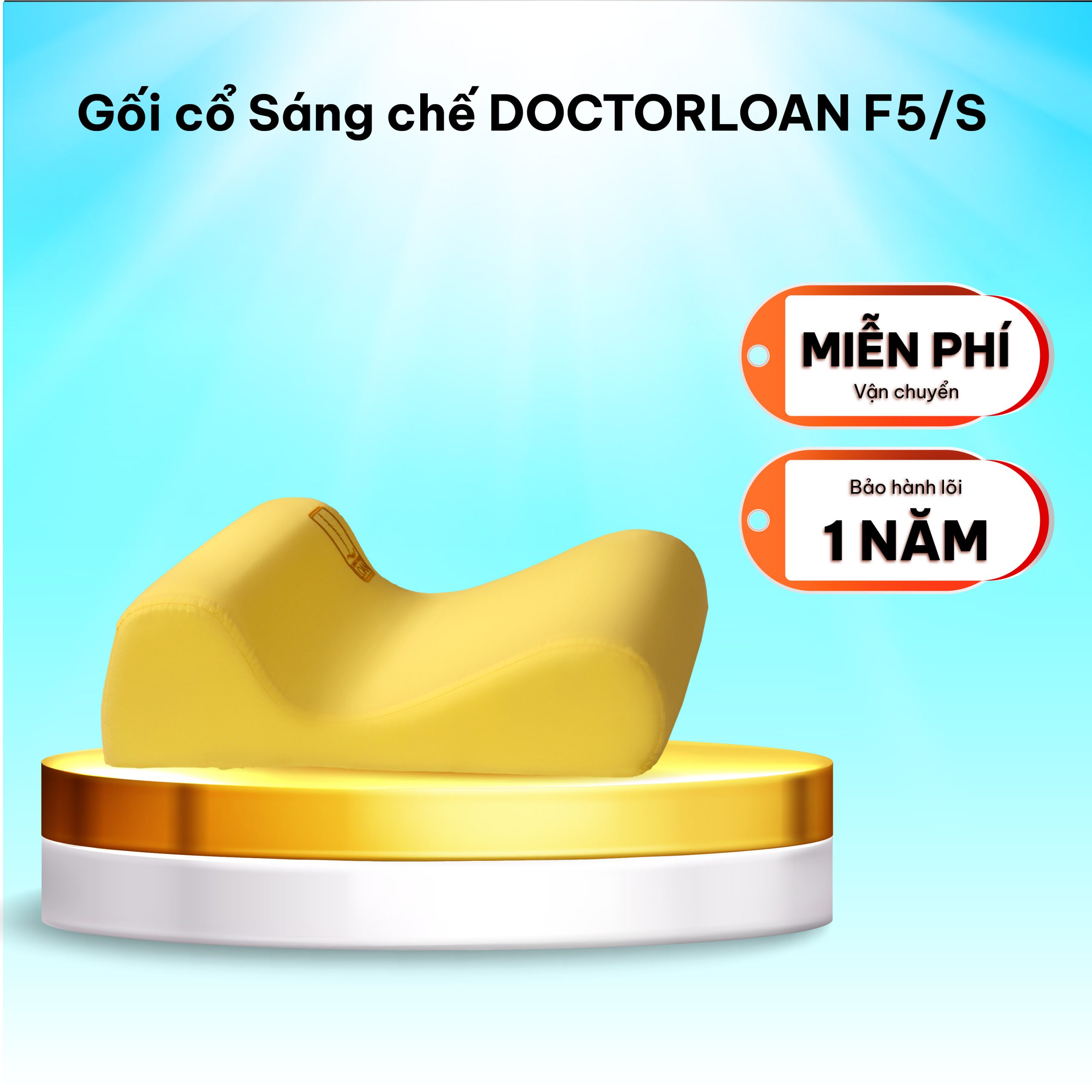 Gối cổ sáng chế DoctorLoan F5