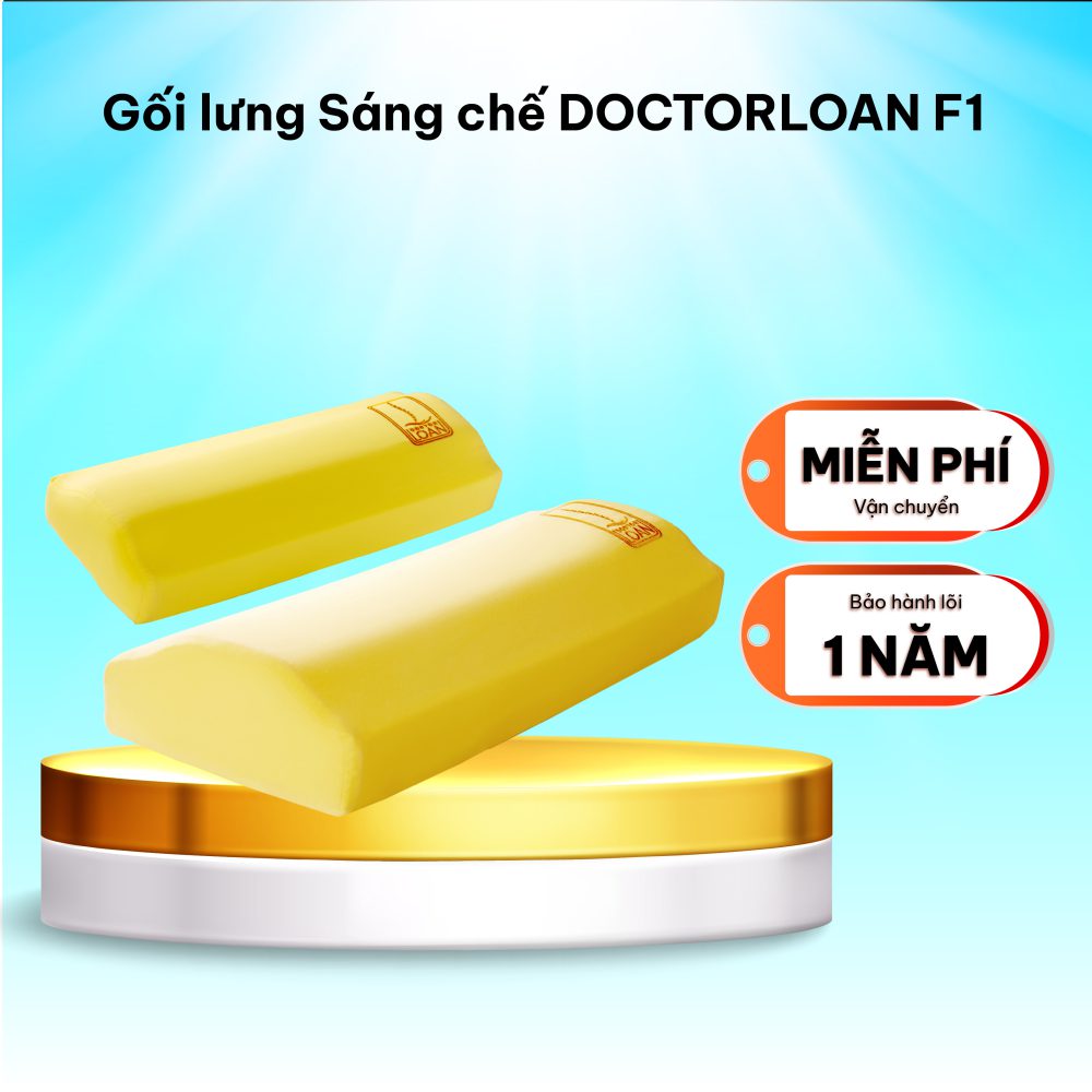 Gối lưng sáng chế DoctorLoan F1 GỐI DÀI