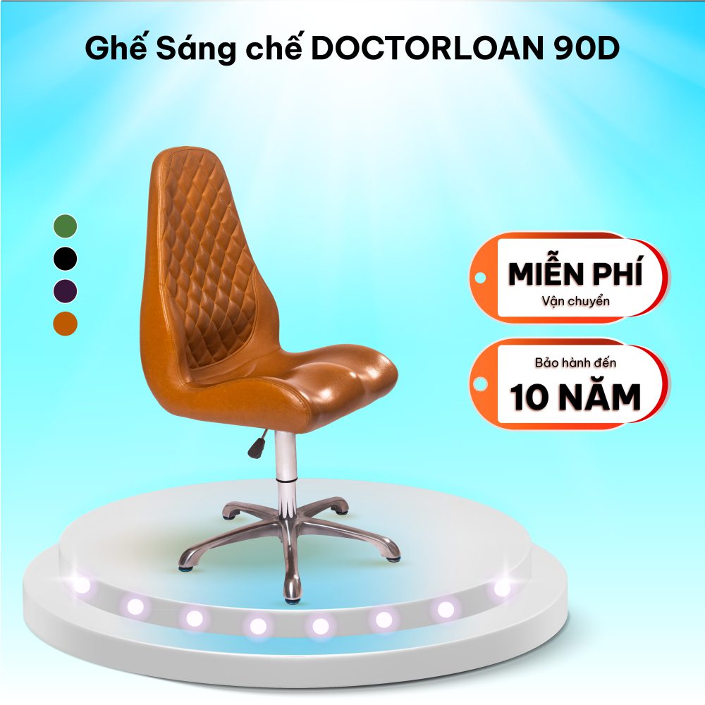 Ghế sáng chế DoctorLoan 90D (đệm dày)