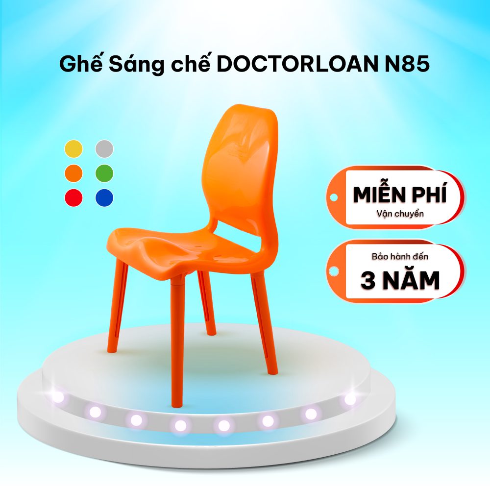 Ghế sáng chế DoctorLoan N85 CHÂN NGẮN