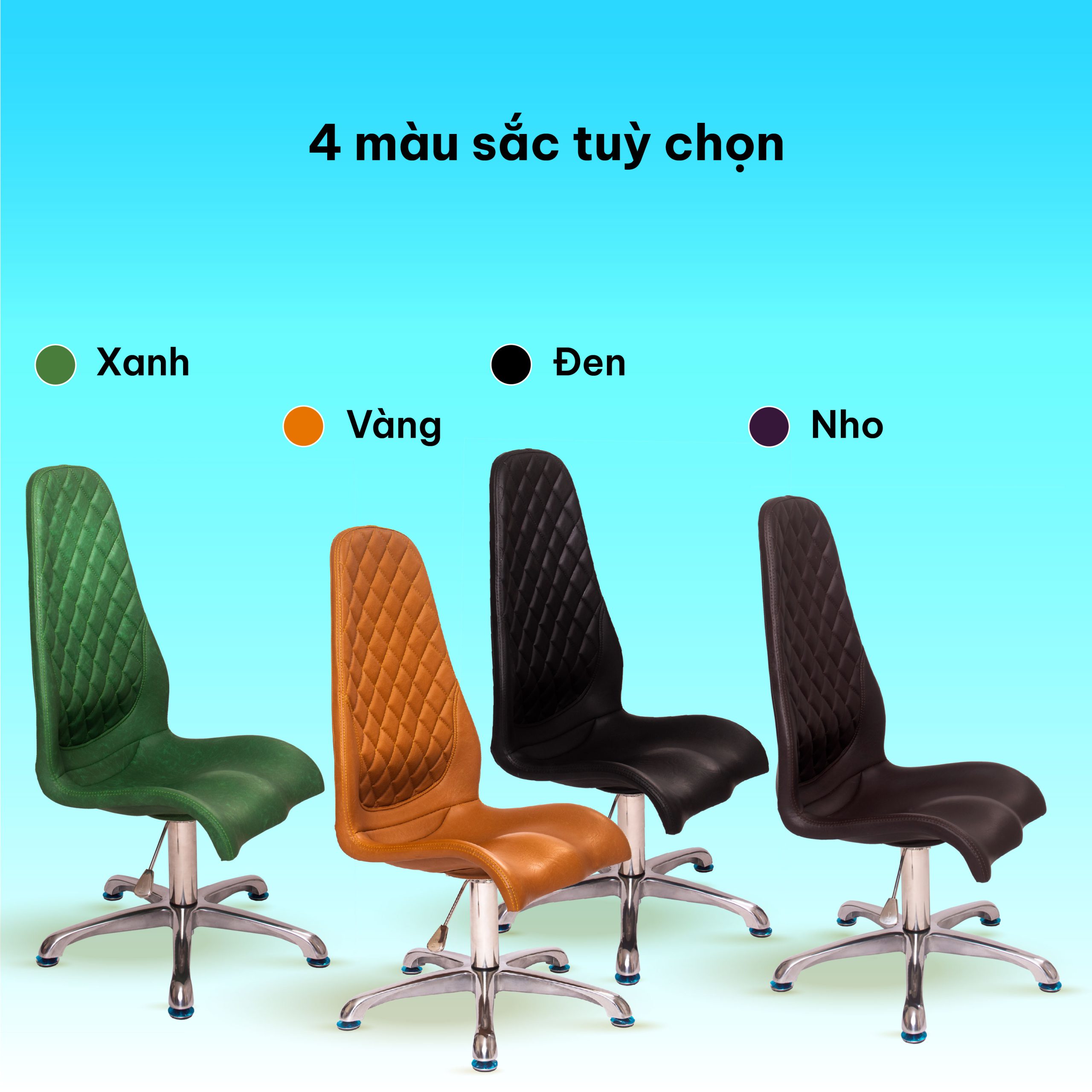 Ghế sáng chế DoctorLoan 90T (đệm mỏng) - Ảnh 6
