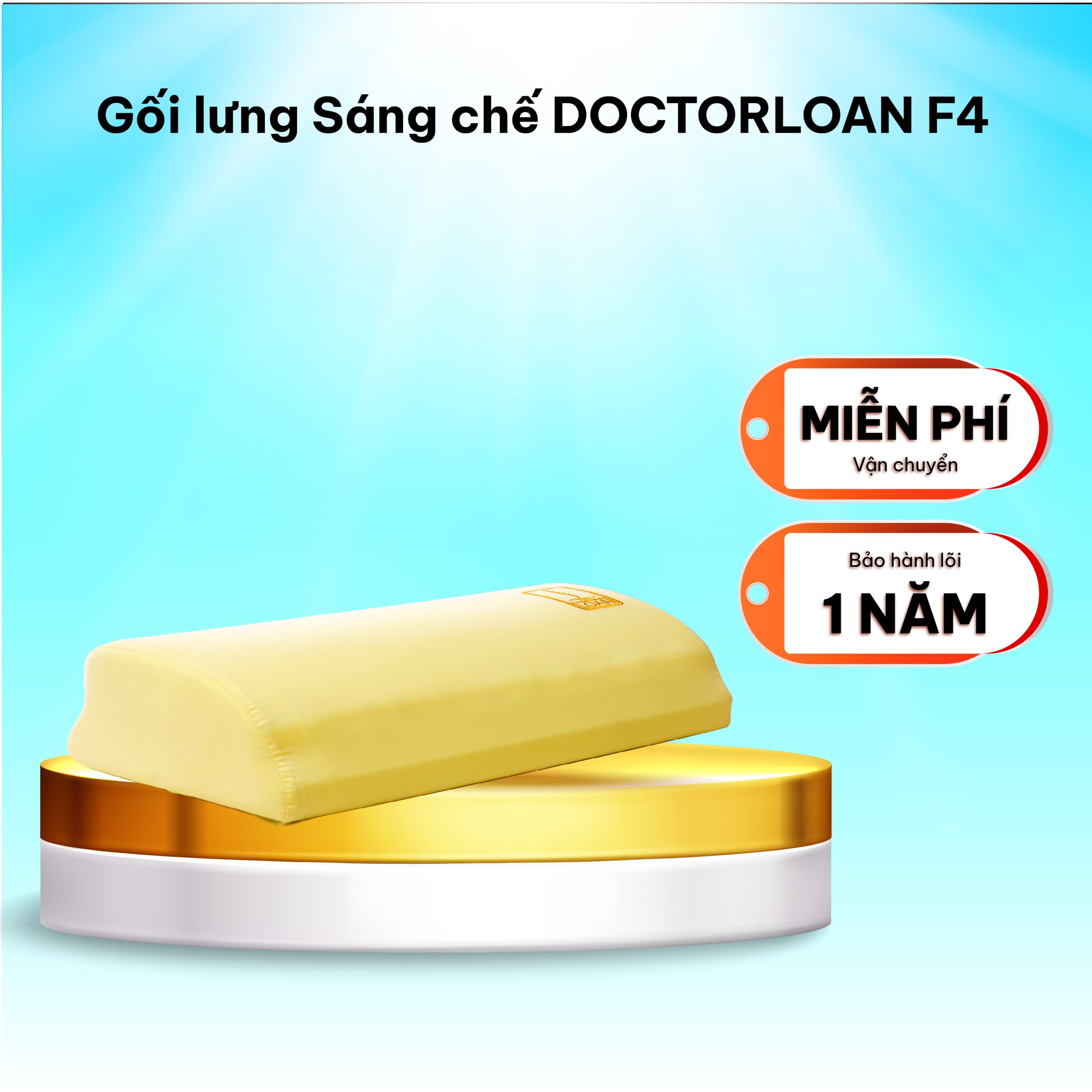 Gối lưng sáng chế DoctorLoan F4