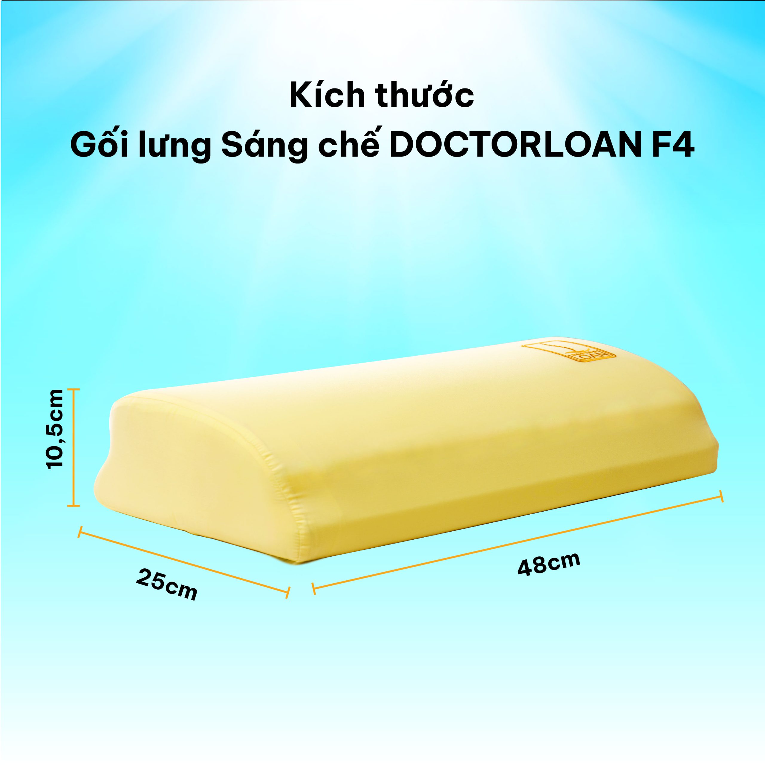 Gối lưng sáng chế DoctorLoan F4