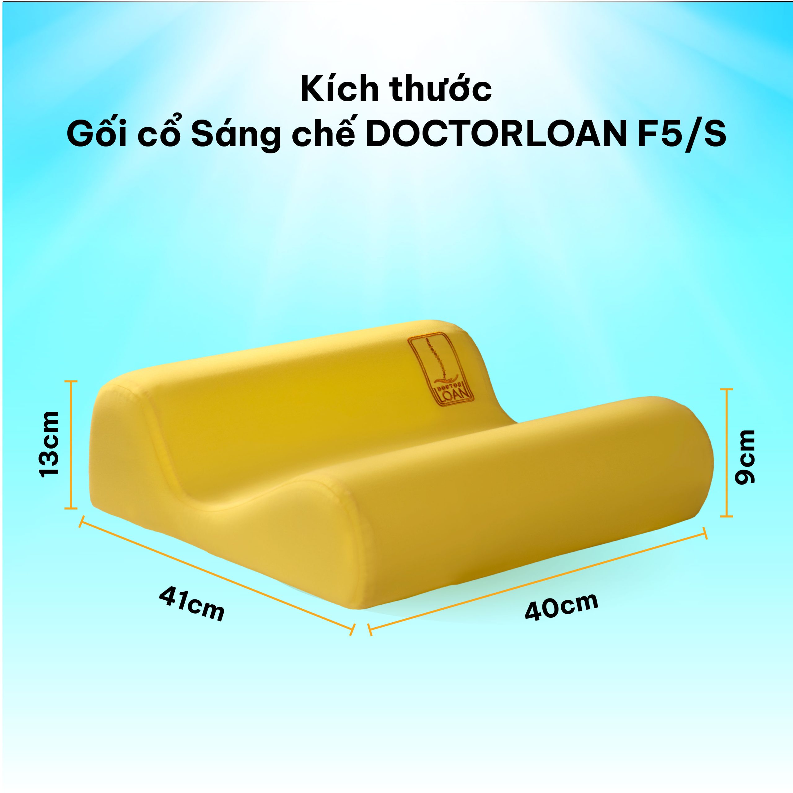 Gối cổ sáng chế DoctorLoan F5 - Ảnh 5