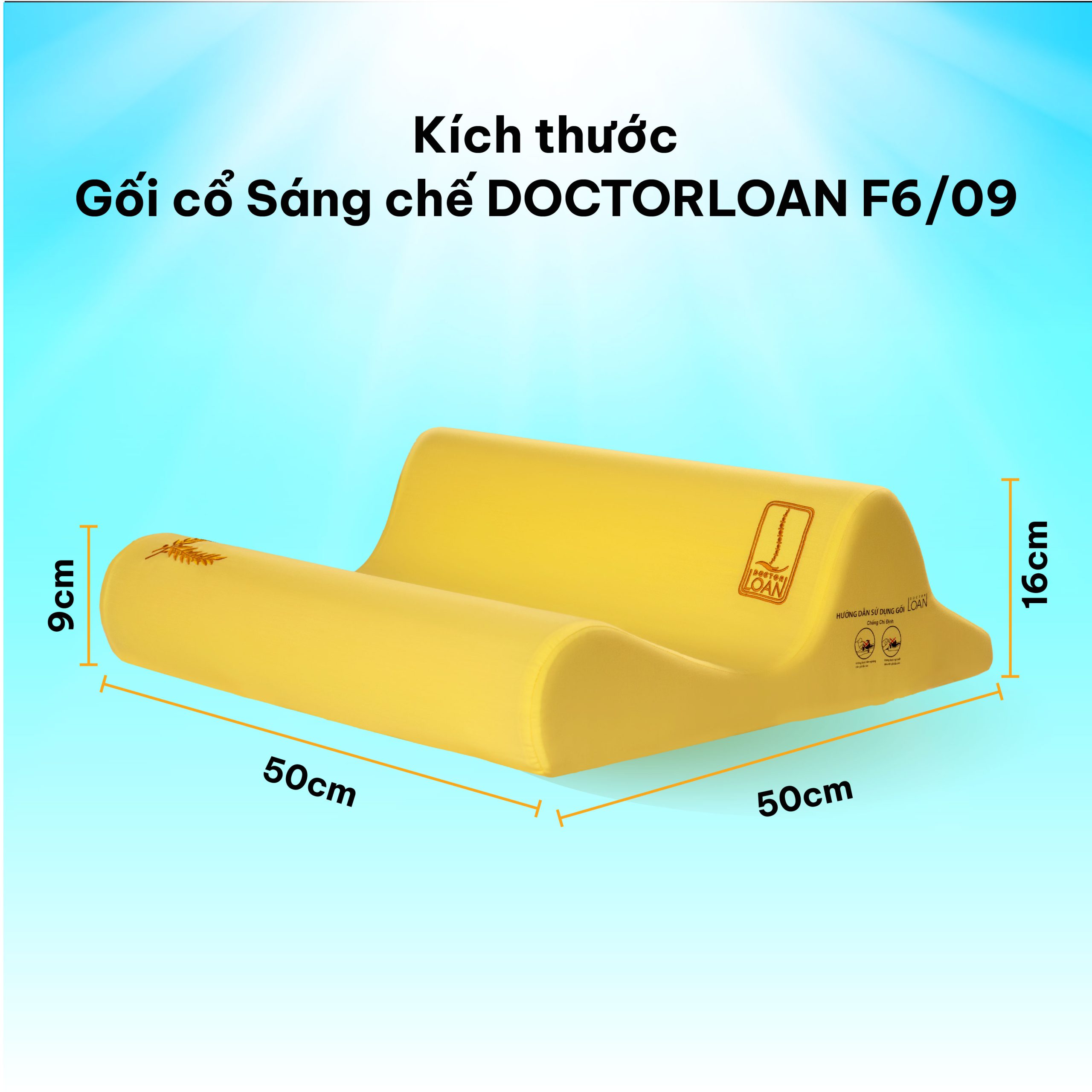 Gối cổ sáng chế DoctorLoan F6