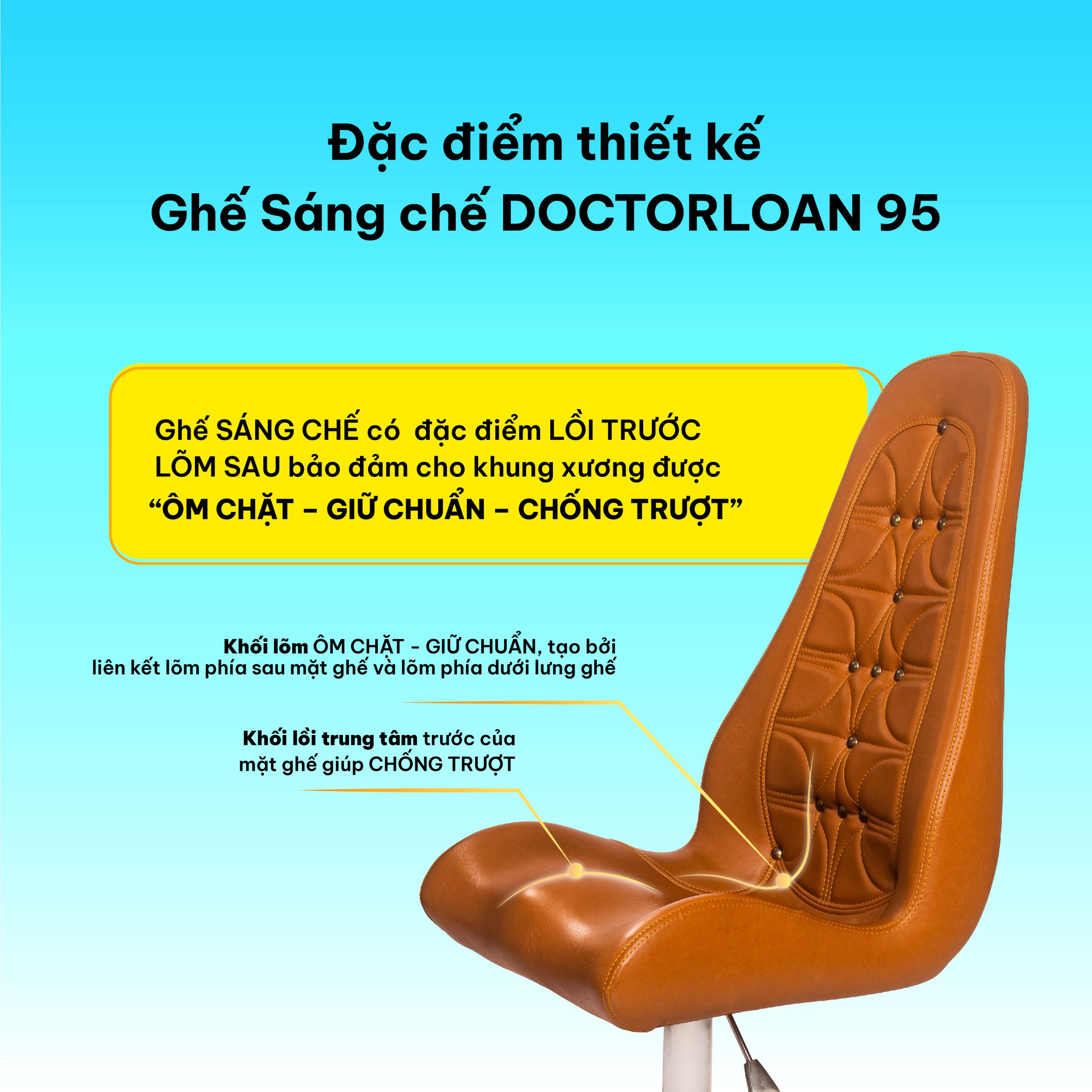 Bà TrưngGhế sáng chế DoctorLoan 95 - Ảnh 2